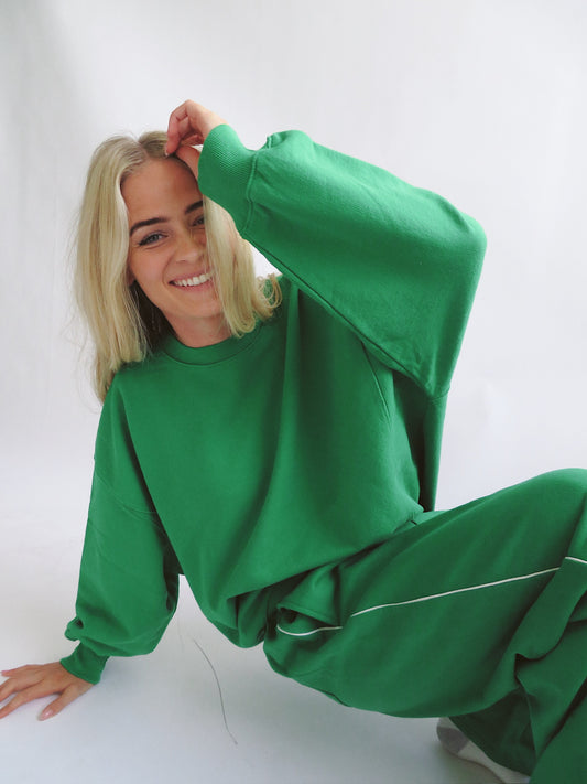 STRAIGHT LEG STRIPE SWEATPANT